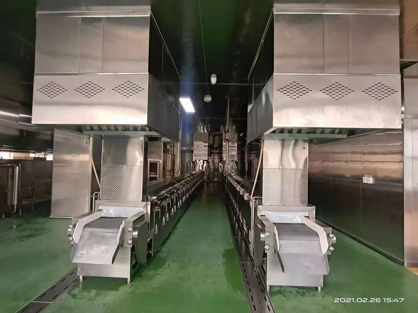 四海商务网-600自动米饭生产线 蒸米机机器 米饭加工设备 蒸饭机